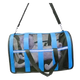 Borsa trasportino in tela e rete 48 x 27 x 27 cm per cani