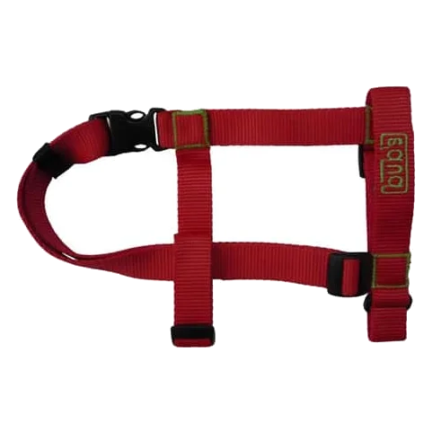 Museruola per cani Bub's, taglie da T1 a T4, rosso o nero
