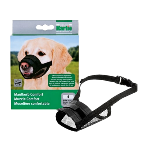 Museruola a griglia per cani