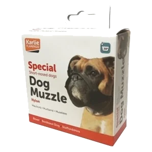 Museruola in nylon per cani, taglia 8 Special per cani dal muso corto