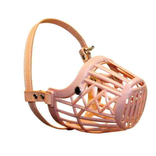 Museruola comfort in plastica per cani