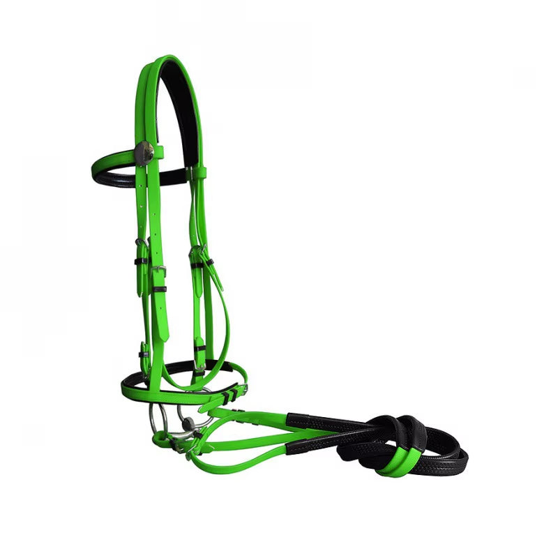 Briglia in PVC con redini regolabili per cavallo