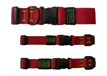 Collari per cani Bub's rossi in diverse taglie – immagine del catalogo