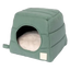 Cuccia igloo per gatti in cotone FuzzYard Life Myrtle Green