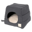 Cuccia igloo per gatti in cotone FuzzYard Life Slate Grey