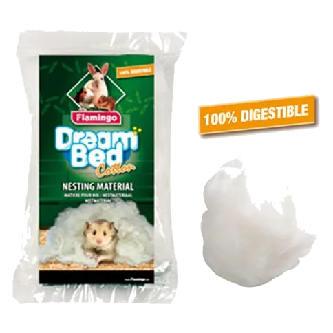 Lettiera di cotone per roditori, 25 g