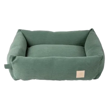 Cuccia per cani in velluto a coste FuzzYard Life Myrtle Green