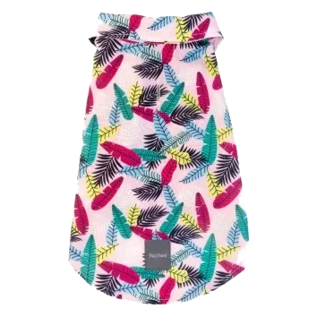 Camicia hawaiana estiva per cani FuzzYard Ohana