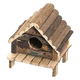 Casetta in legno per roditori