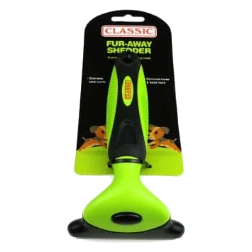 Spazzola antimuta De-Shedder Deluxe Classic per cani, piccola e grande