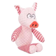 Peluche per cani maiale Happy, 34 cm