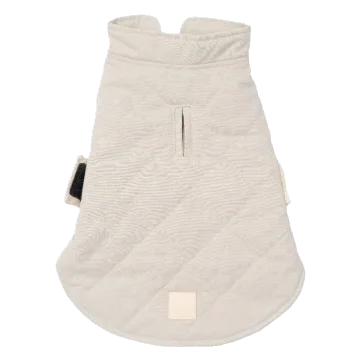 Gilet imbottito per cani FuzzYard Life Sandstone
