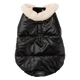 Gilet imbottito per cani FuzzYard Sebastian nero