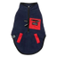 Gilet sherpa per cani FuzzYard Fitzroy blu navy