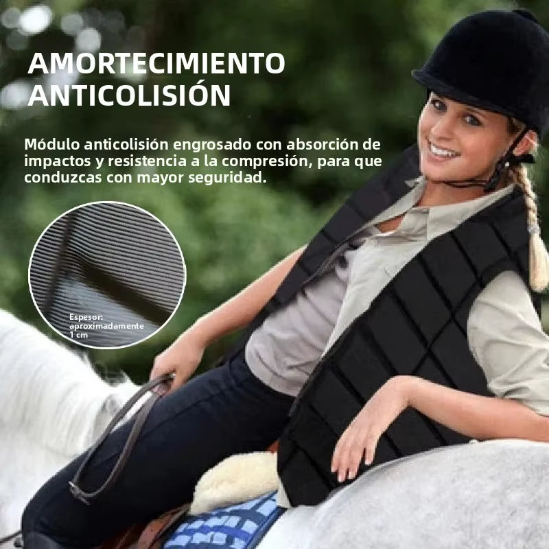 Gilet protettivo da equitazione per adulti e bambini – vista 4
