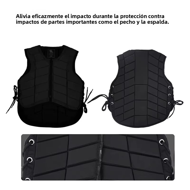 Gilet protettivo da equitazione per adulti e bambini – vista 6