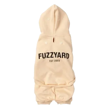 Felpa con cappuccio per cani FuzzYard Urban Buttermilk