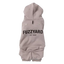 Felpa con cappuccio per cani FuzzYard Urban grigio chiaro