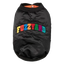 Bomber satinato per cani FuzzYard Frat nero
