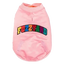 Bomber satinato per cani FuzzYard Frat rosa