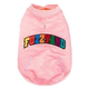 Bomber satinato per cani FuzzYard Frat rosa