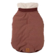 Giacca bomber per cani FuzzYard Nordic bordeaux con sciarpa removibile