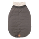 Giacca bomber per cani FuzzYard Nordic grigio antracite con sciarpa removibile