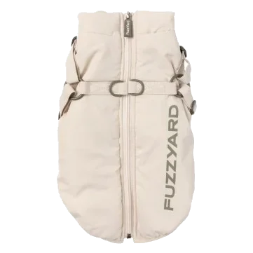 Giubbotto per cani con pettorina FuzzYard Horizon beige