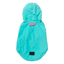 Impermeabile con cappuccio per cani FuzzYard Evo verde petrolio