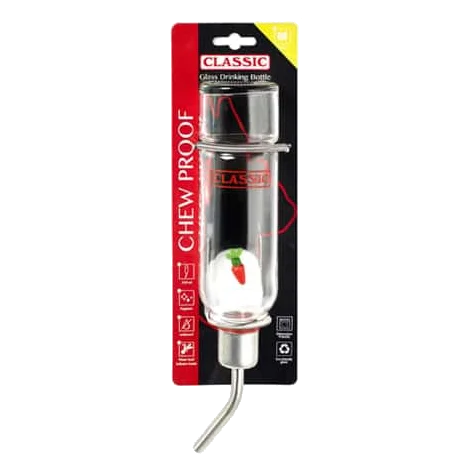 Beverino in vetro Classic per roditori, taglia 2 media, 350 ml