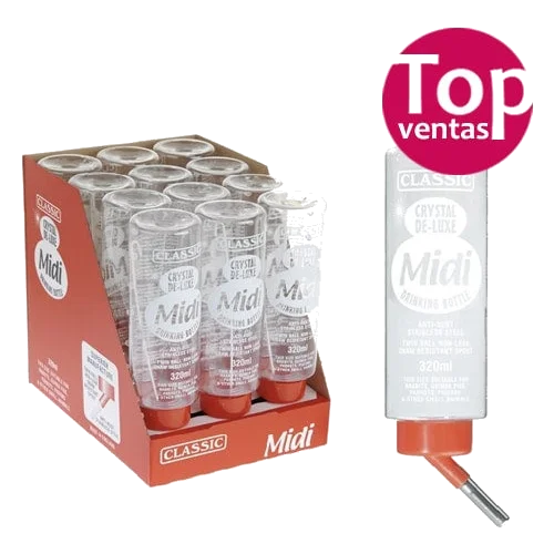 Beverino per roditori Classic Crystal Deluxe T3 Midi Bottle 320 ml