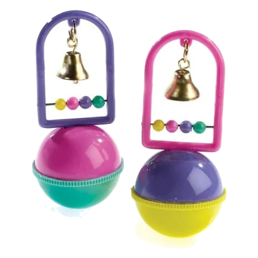 Gioco con campanellino per uccelli Classic Large Kelly with Bell 100 mm