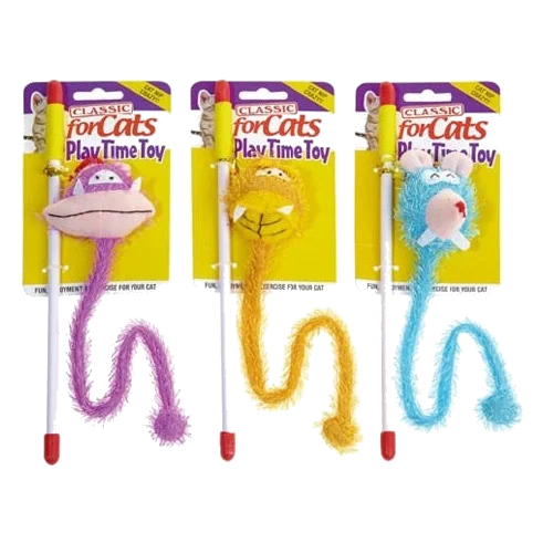 Gioco stuzzica per gatti Classic Long Tail Shaggy Teasers 330 mm