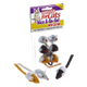 Topolini giocattolo per gatti Classic Natural Mini Mice 6 pz