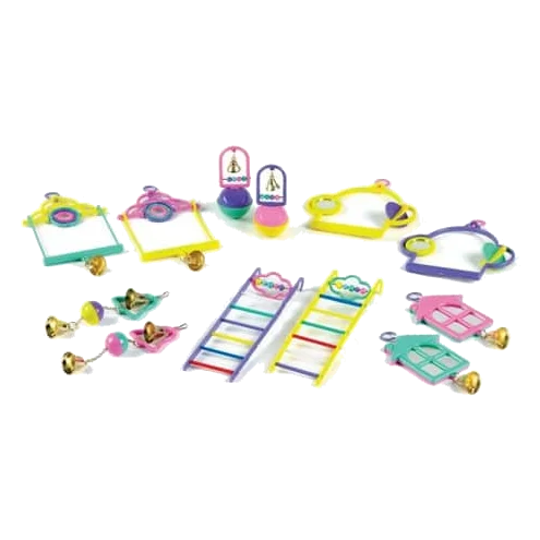 Assortimento di giochi per uccelli Classic Popular Range Assortment