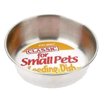 Ciotola per cani Classic Small Pet Stainless Steel Dish 200 ml