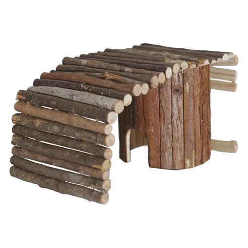 Ponte per roditori Classic Wooden Bendy Bridge