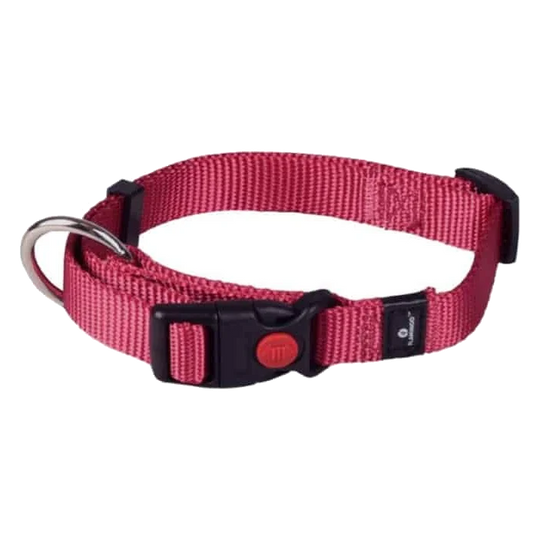 Collare per cani Art Sportiv Plus, taglia 3, 20 mm, rosso ciliegia