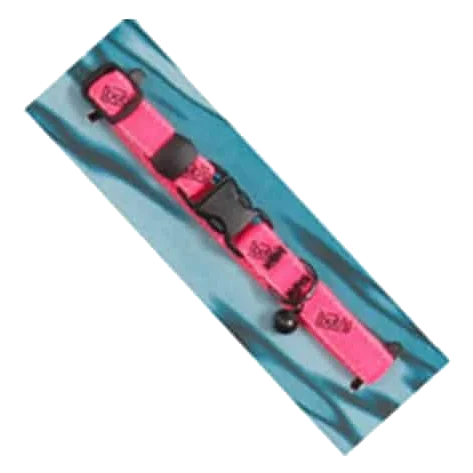 Collare elastico Bub's per gatti, fucsia