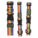 Collare per cani Bub's Rainbow, taglie da T1 a T3