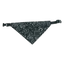 Collare con bandana rosso e nero per cani, taglie T1-T4