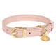 Collare per cani in pelle vegana FuzzYard Atelier Soft Blush