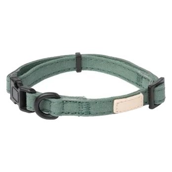 Collare per cani in cotone FuzzYard Life Myrtle Green