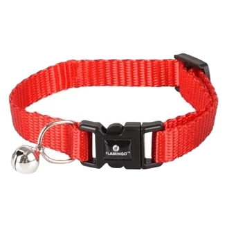 Collare per gattini Ziggi, rosso, 15–22 cm, 10 mm