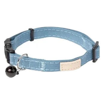 Collare per gatti in cotone FuzzYard Life French Blue