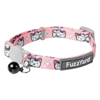 Collare per gatti FuzzYard Lucky Fur-Tune rosa