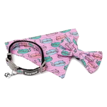 Collare per gatti con papillon FuzzYard Meowcarons