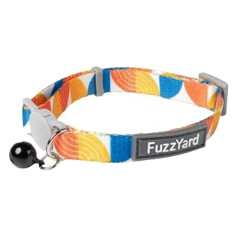 Collare per gatti FuzzYard New Wave arancione