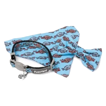 Collare per gatti con papillon FuzzYard Soy Sauce Fish