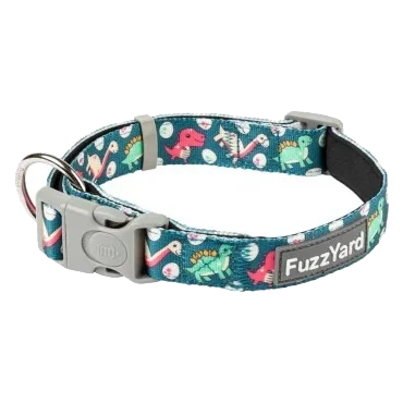Collare per cani in neoprene FuzzYard Dinosaur Land